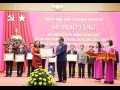 TRƯỜNG CHÍNH TRỊ TỈNH THAM DỰ LỄ TRAO TẶNG CÁC HÌNH THỨC KHEN THƯỞNG CỦA NHÀ NƯỚC VÀ PHÁT ĐỘNG PHONG TRÀO THI ĐUA CÁN BỘ, CÔNG CHỨC, VIÊN CHỨC THI ĐUA THỰC HIỆN VĂN HÓA CÔNG SỞ GIAI ĐOẠN 2019-2025