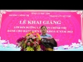 Khai giảng lớp bồi dưỡng lý luận chính trị dành cho đảng viên mới  khóa II năm 2023