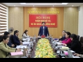 Thẩm định thuyết minh đề tài: Nghiên cứu đề xuất giải pháp nâng cao chất lượng công tác tuyên truyền miệng góp phần bảo vệ nền tảng tư tưởng của Đảng trên địa bàn tỉnh Phú Thọ