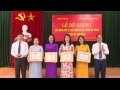 Bế giảng lớp Trung cấp lý luận chính trị hệ không tập trung huyện Tân Sơn - Khóa 1