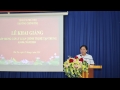 Khai giảng lớp Trung cấp lý luận chính trị hệ tập trung A24.06
