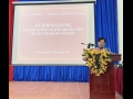 Khai giảng Lớp bồi dưỡng ngạch chuyên viên huyện Thanh Ba khóa 5, năm 2024