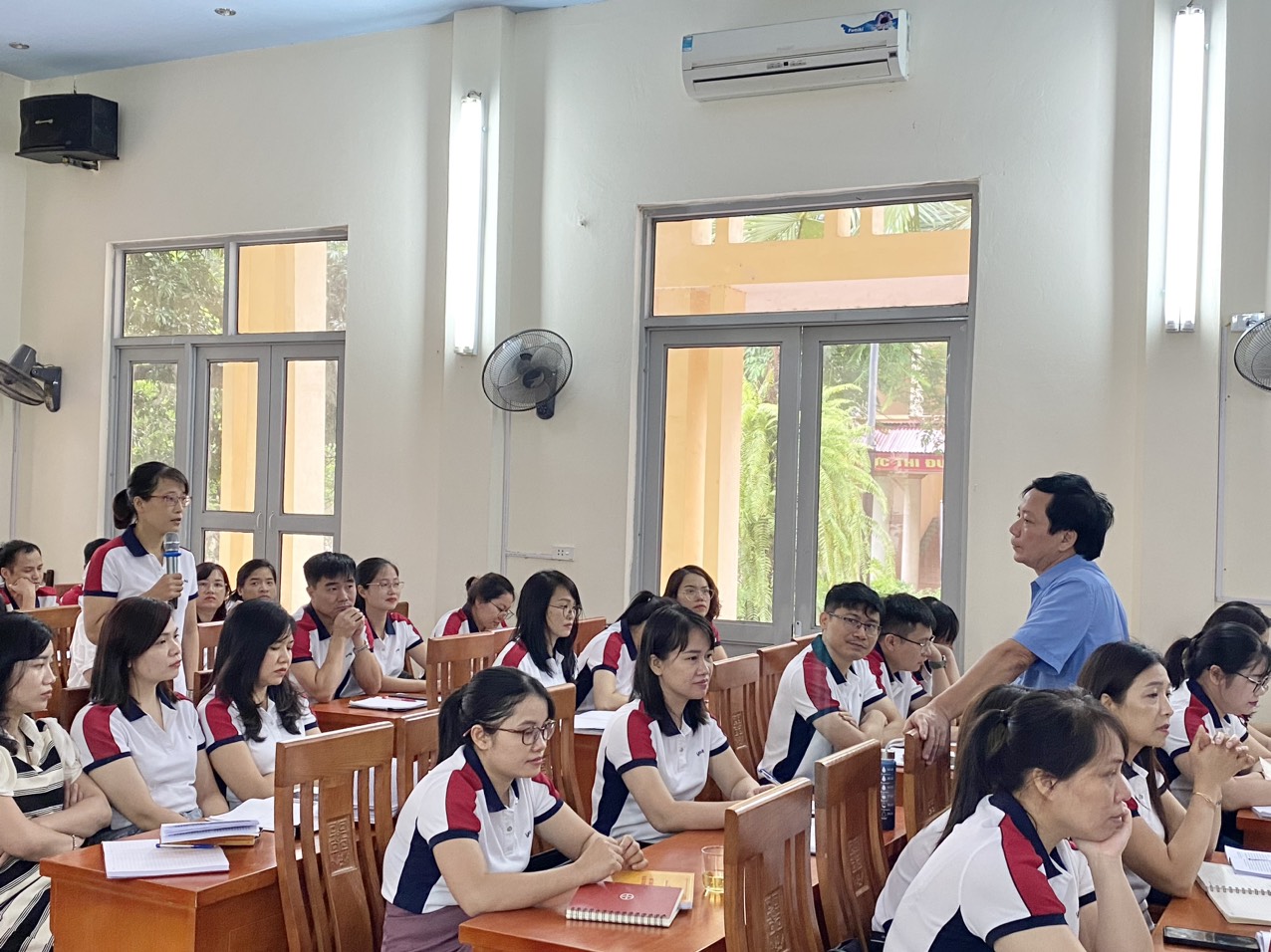 Thanh tra, đánh giá chất lượng đào tạo lớp Trung cấp lý luận chính trị hệ không tập trung B23.02